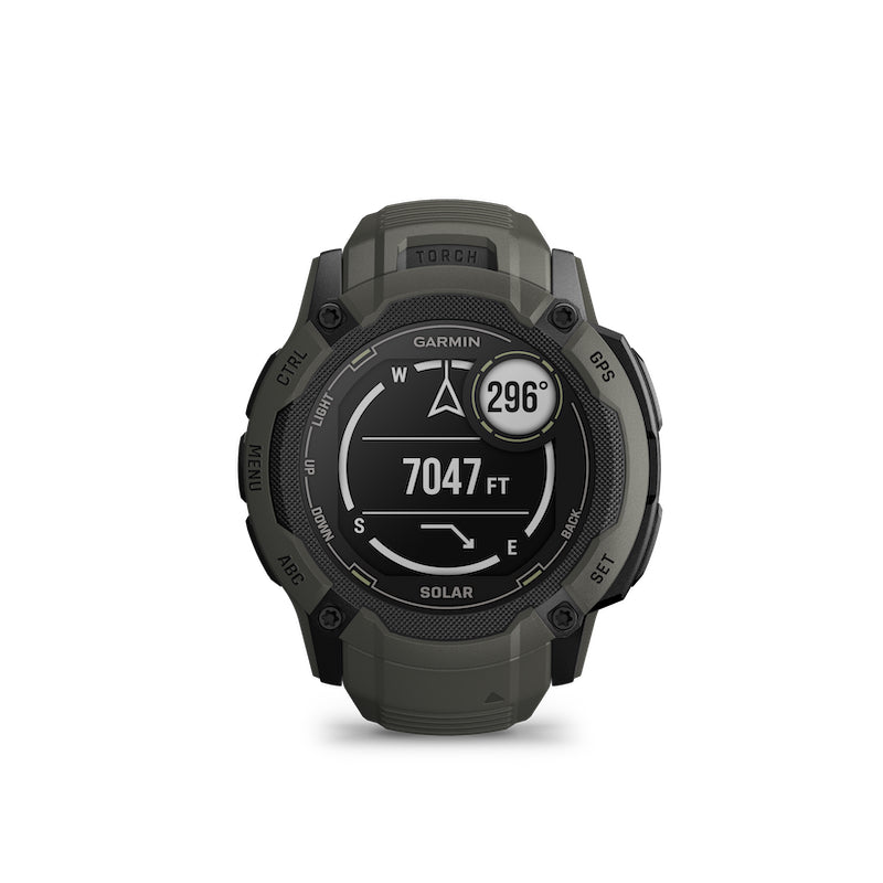 Garmin Instinct 2X Solar GPS Smartwatch - Tactical Edition, Coyote