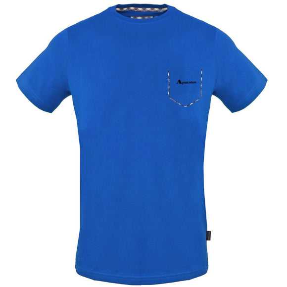 Aquascutum TSIA07 81 Blue T-Shirt