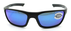 Costa Del Mar Sunglasses Whitetip 58-18-122 Blackout / Blue Mirror 580G Glass