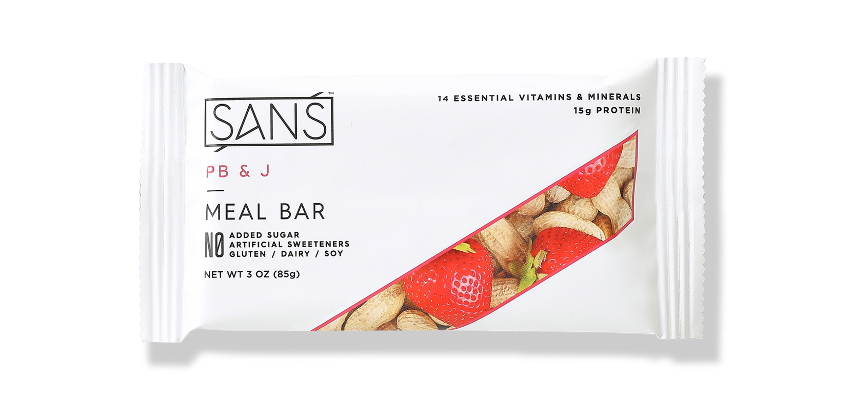 Recharge - PB&J - 6 Pack - SANS Meal Bar product image