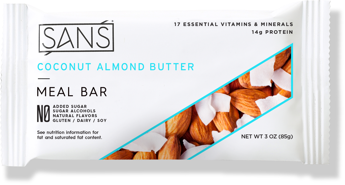 Recharge - Coconut Almond Butter - 6 Pack - SANS Meal Bar product image