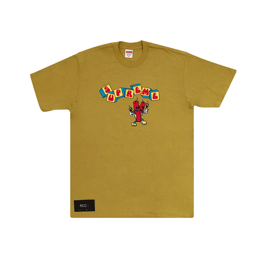 supreme dynamite tee yellow