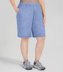 Softwik Relaxed Fit Shorts With Pockets   Xl / Heather Royal