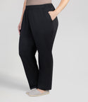 Softwik Relaxed Fit Pocketed Pant Basic Colors   Xl / Black