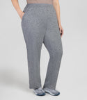 Softwik Relaxed Fit Pocketed Pant Classic Colors   1x / Heather Grey