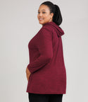 Softsupreme Pocketed Hoodie   Xl / Heather Cranberry