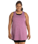 Sunlite Racer Back Tank Top   Xl / Heather Ruby