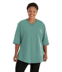 Legacy Cotton Casual Tunic Classic Colors   Xl / Lichen Green