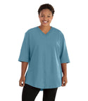 Legacy Cotton Casual Tunic Classic Colors   5x / Arctic Blue