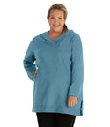 Legacy Cotton Casual Pullover V neck Hoodie Classic Colors   Xl / Arctic Blue