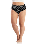 Junowear Cotton Stretch Classic Brief Fresh Gardenia Print   1x / Fresh Gardenia