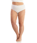 Junowear Cotton Stretch Classic Brief   1x / White