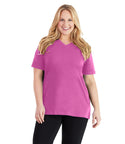 Stretch Naturals V neck Tee Classic Colors   Xl / Lovely Pink