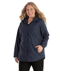 Waterproof Breathable Wind & Rain Jacket   Final Sale   Xl / Navy Blue