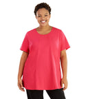 Stretch Naturals Lite Swing Top   Final Sale   Xl / Pink