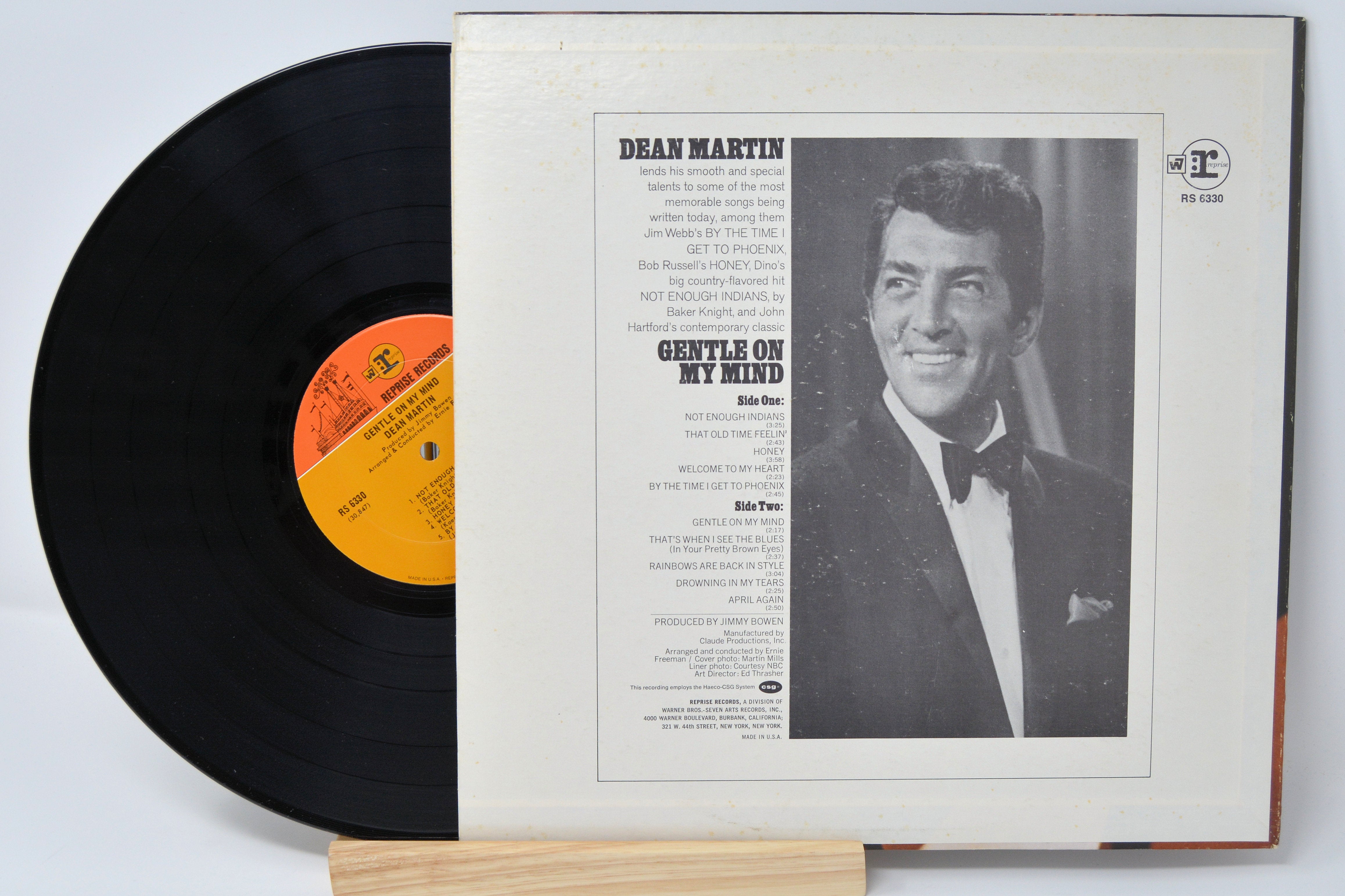 Dean Martin - Gentle On My Mind, Vinyl Album LP, – Joe's Albums