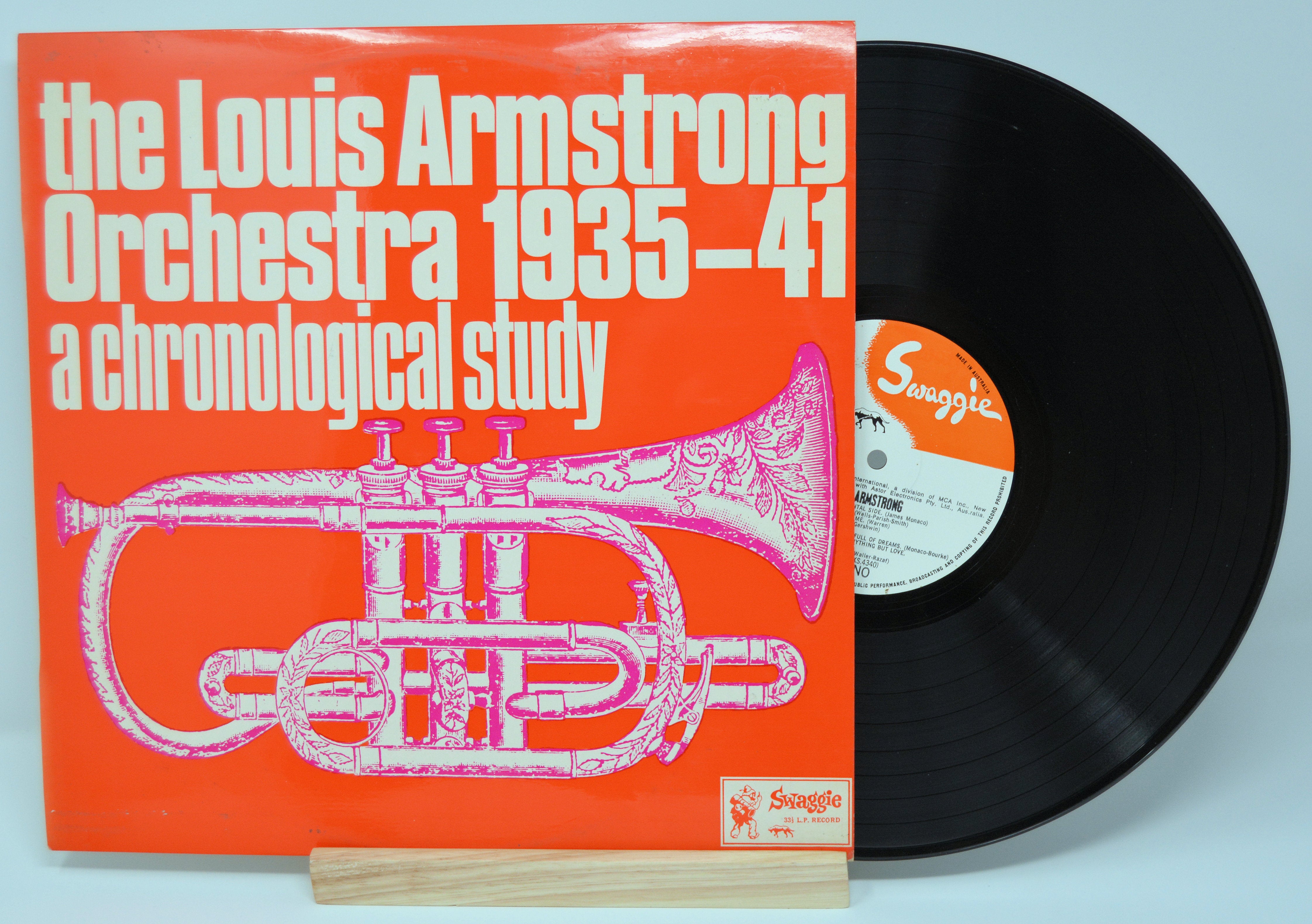 Armstrong, Louis - 1935-41, Vinyl Record Album LP, Chronological