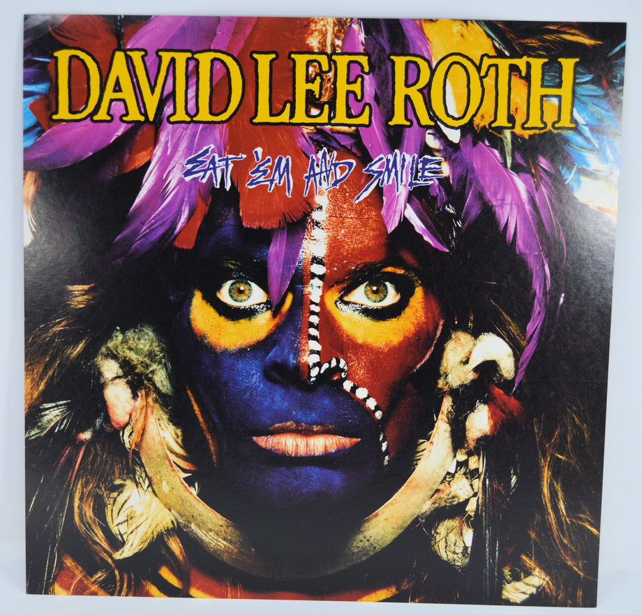 David Lee Roth - Eat Em And Smile Flat, 2 Sided Promo, Record Store – Joe's  Albums