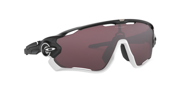 Oakley Jawbreaker - Matte Black - Prizm Road Black Lens – The Cycling Fix