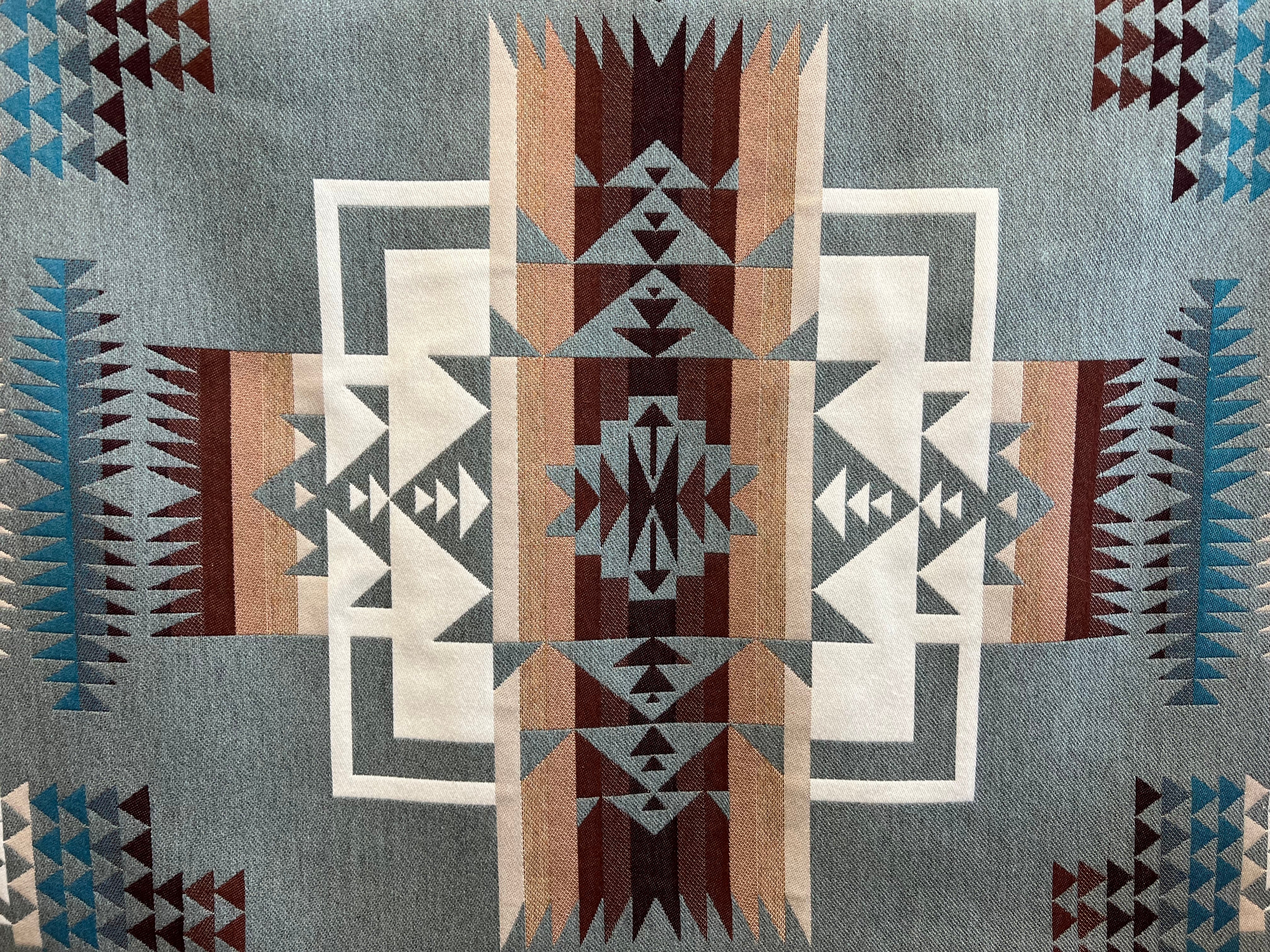 Chief Joseph Aqua Bath Towel