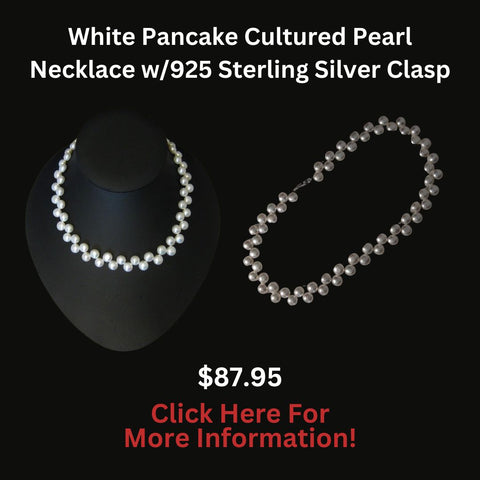 Pancake Pearl Necklace