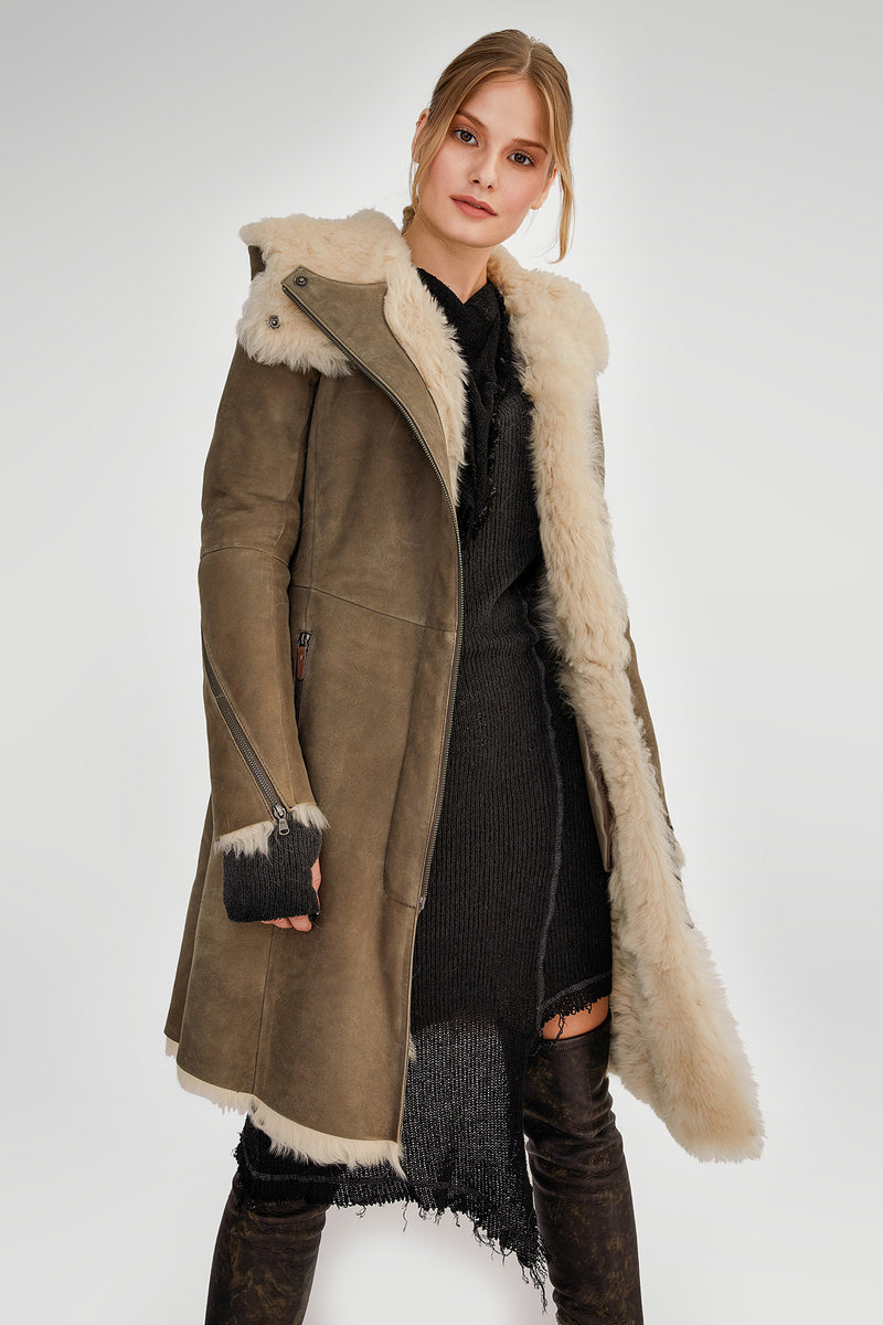 Tessa - Shearling Coat – V S P