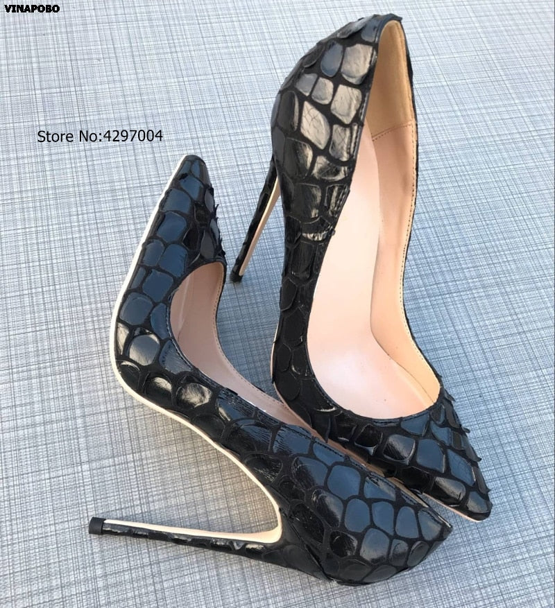 sexy black high heels