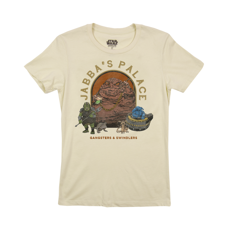 Star Wars Jabba's Palace Women's Natural Tee - Star Wars | Heroes