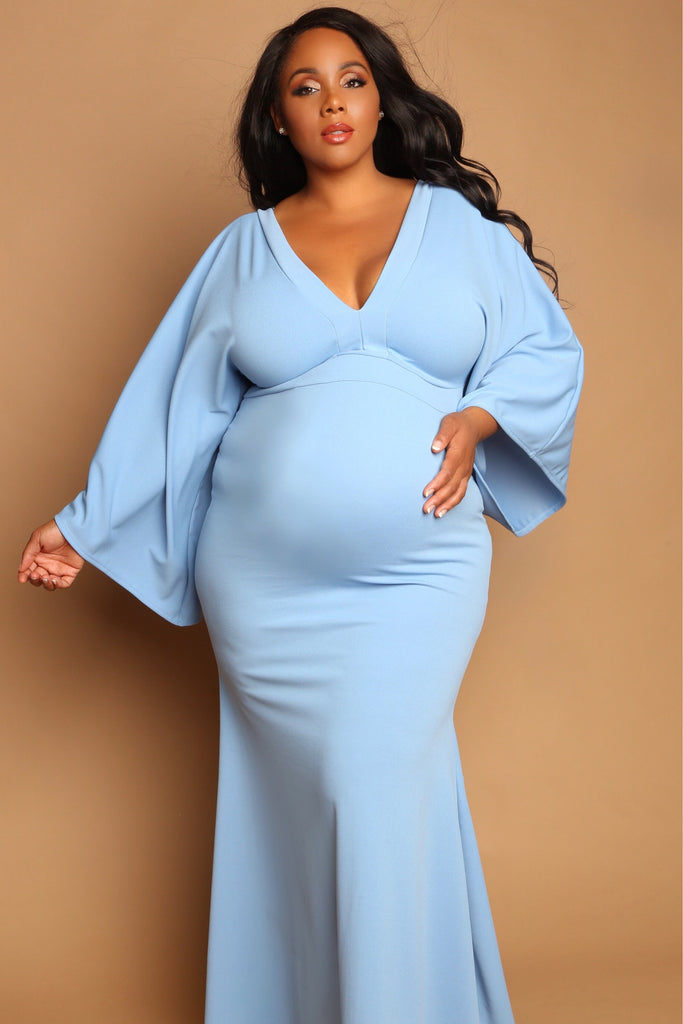 plus size baby shower gowns