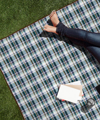 Komorebi Diamond Jacquard Picnic Blanket