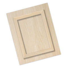 Wooden Panel with inset wooden float hanger (back)