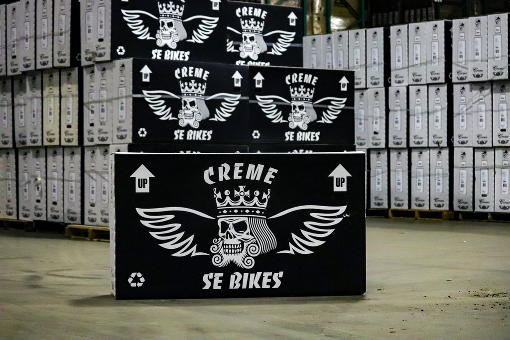 Creme x SE Bikes boxes