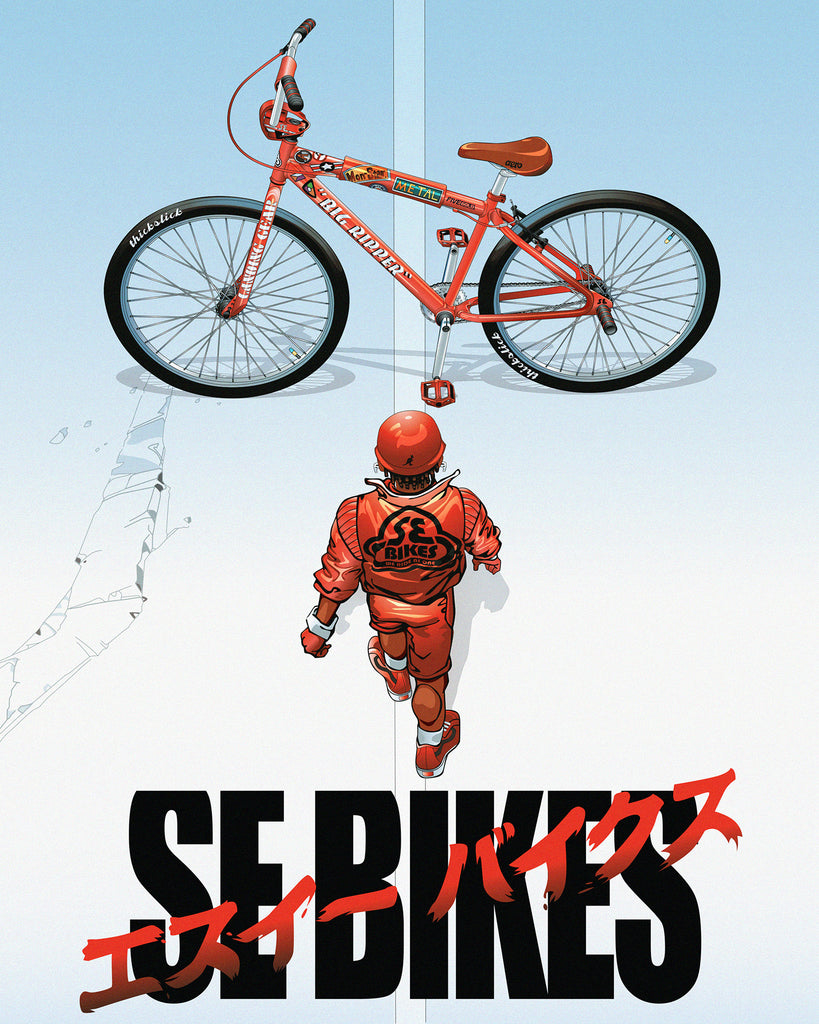 SE Bikes drawing