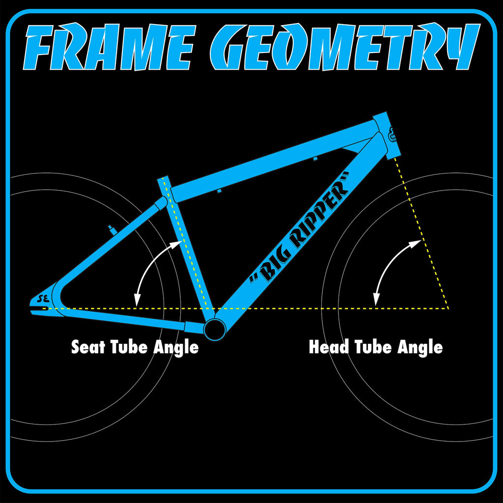 SE Bikes frame geometry explained