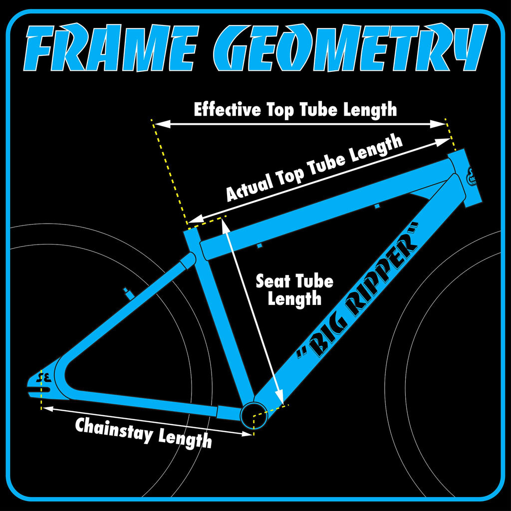 SE Bikes frame geometry explained