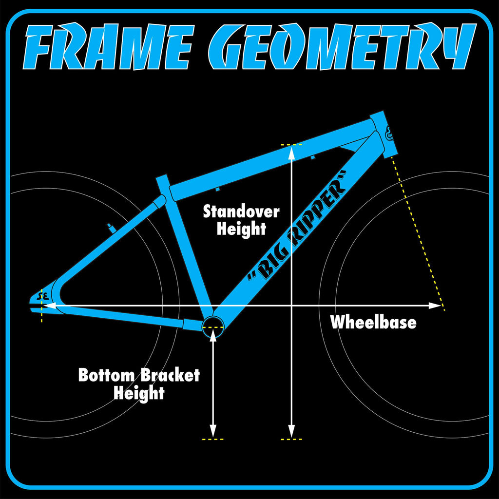 SE Bikes frame geometry explained