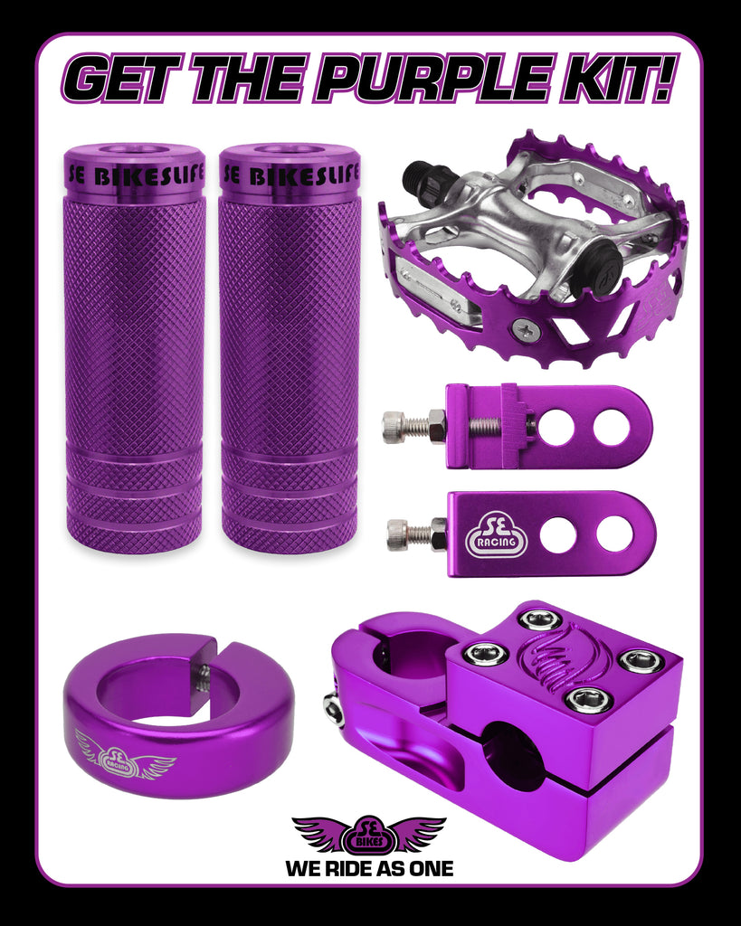 SE Bikes Purple Parts