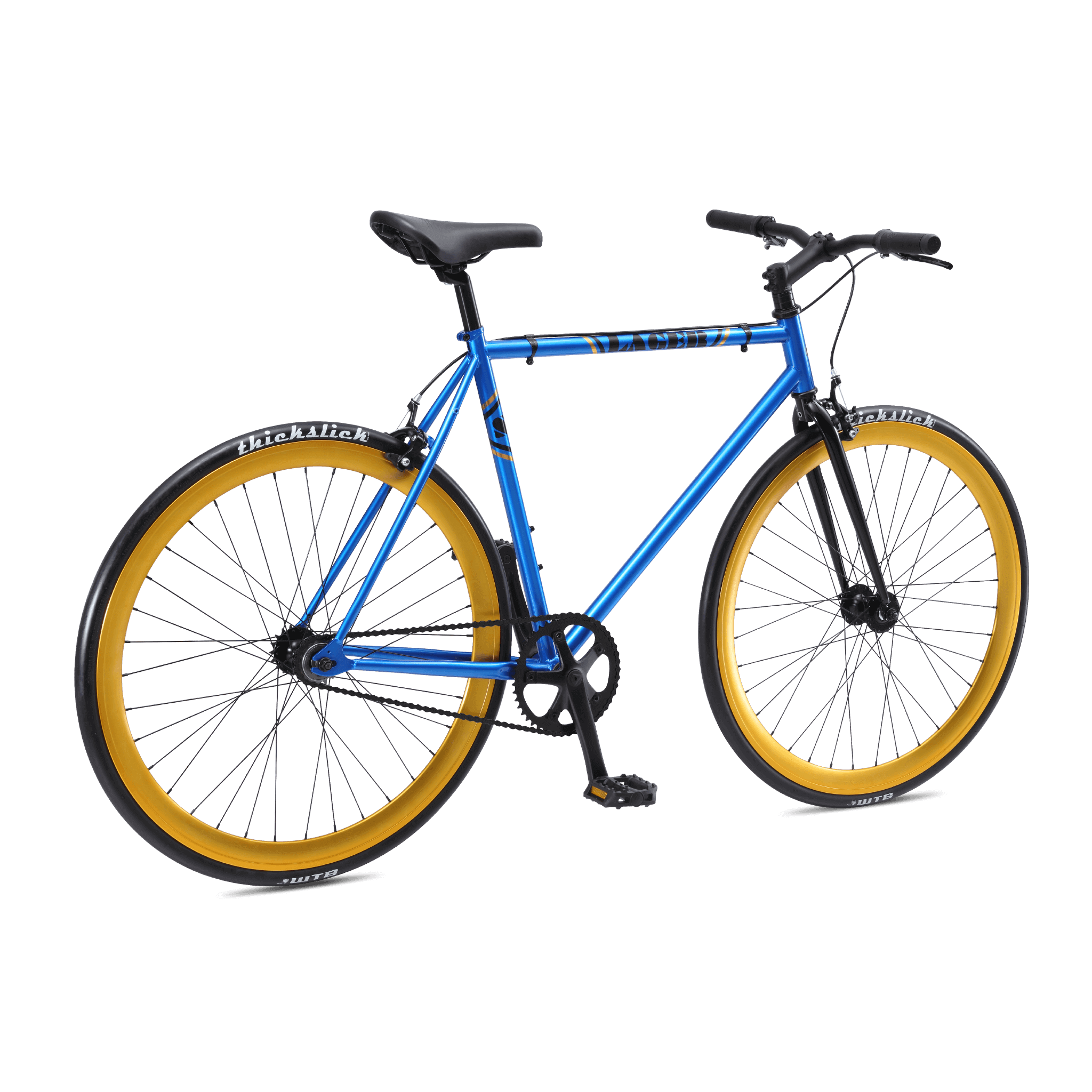 yellow and blue se bike