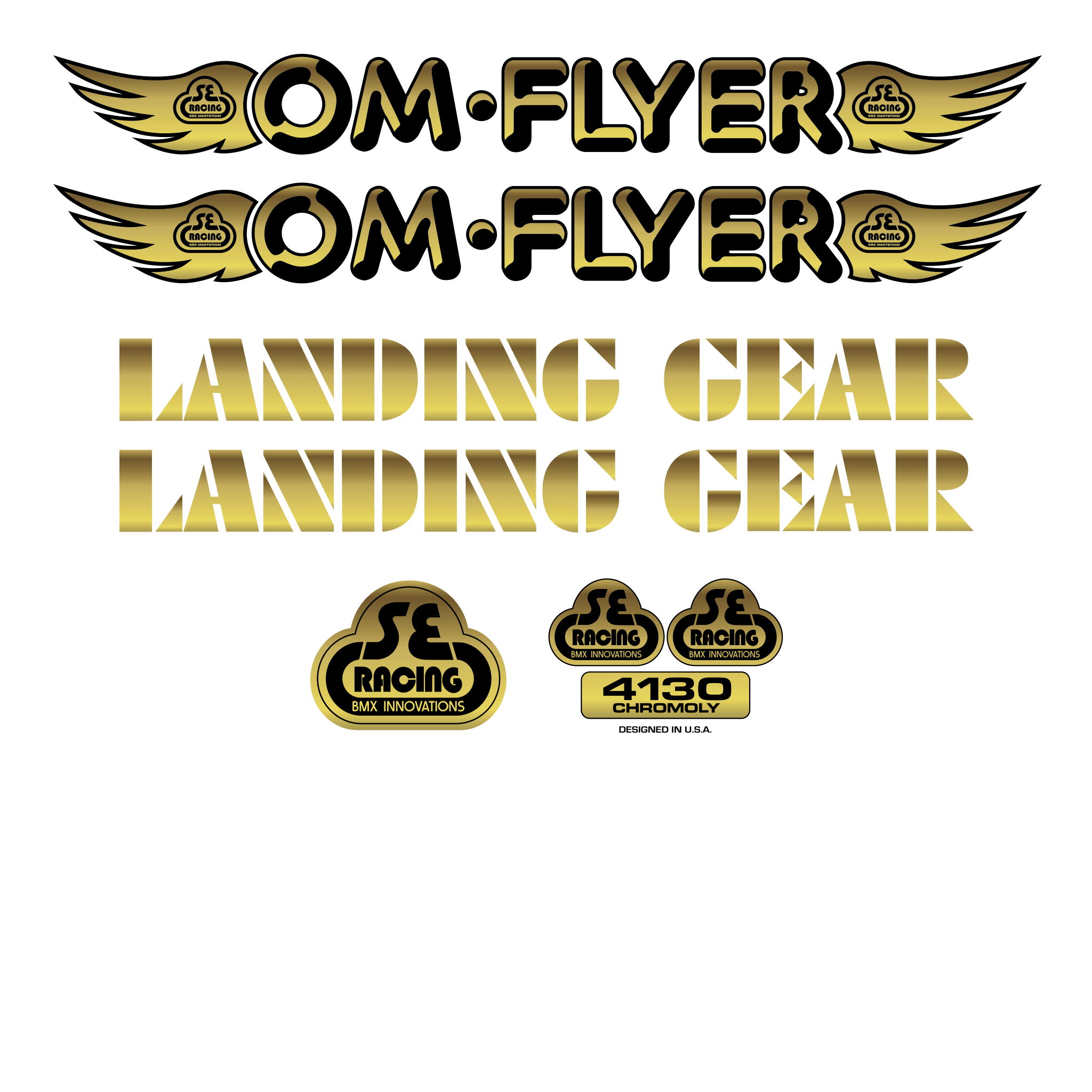 gold om flyer