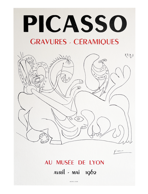 Original Picasso Poster Collection Morozov - Fondation Louis Vuitton - 2021