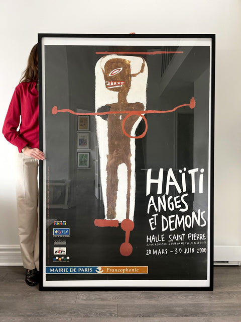 Original Jean-Michel Basquiat Poster - Fondation Louis Vuitton - 2018 –  nbmposter