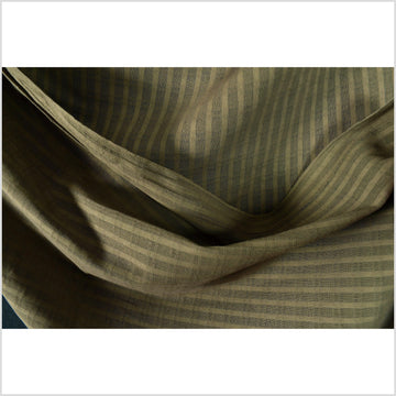 Textured woven cotton fabric, tobacco, warm rust color, brown check cr –  Water Air Industry