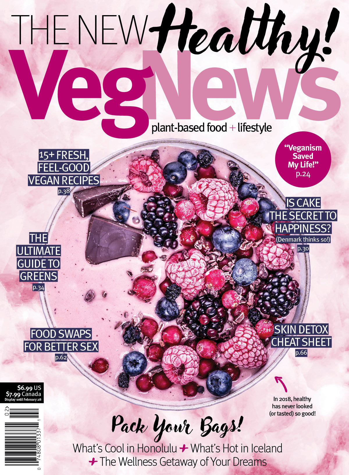 The Vegnews Store Vegnews Magazine January February 2018