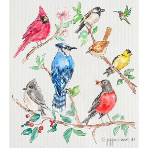 Wet-it! Reusable Cloth | Backyard Buddies Birds - McEver's Awards, Engraving & Gifts
