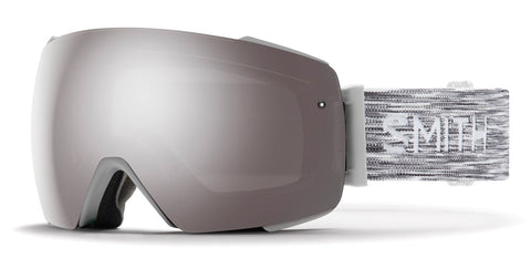 Smith Optics I/O MAG Ski Goggle: Black | ChromaPop™ Sun Green Mirror / ChromaPop™ Storm Rose Flash