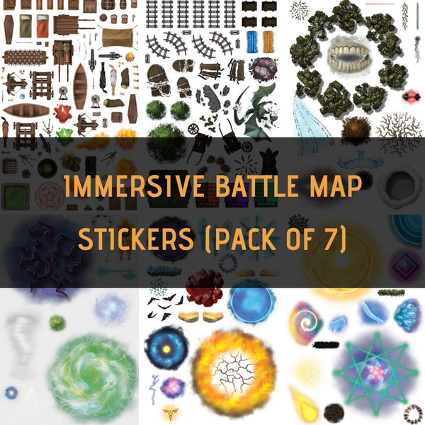 immersive battle maps for tabletop roleplaying games