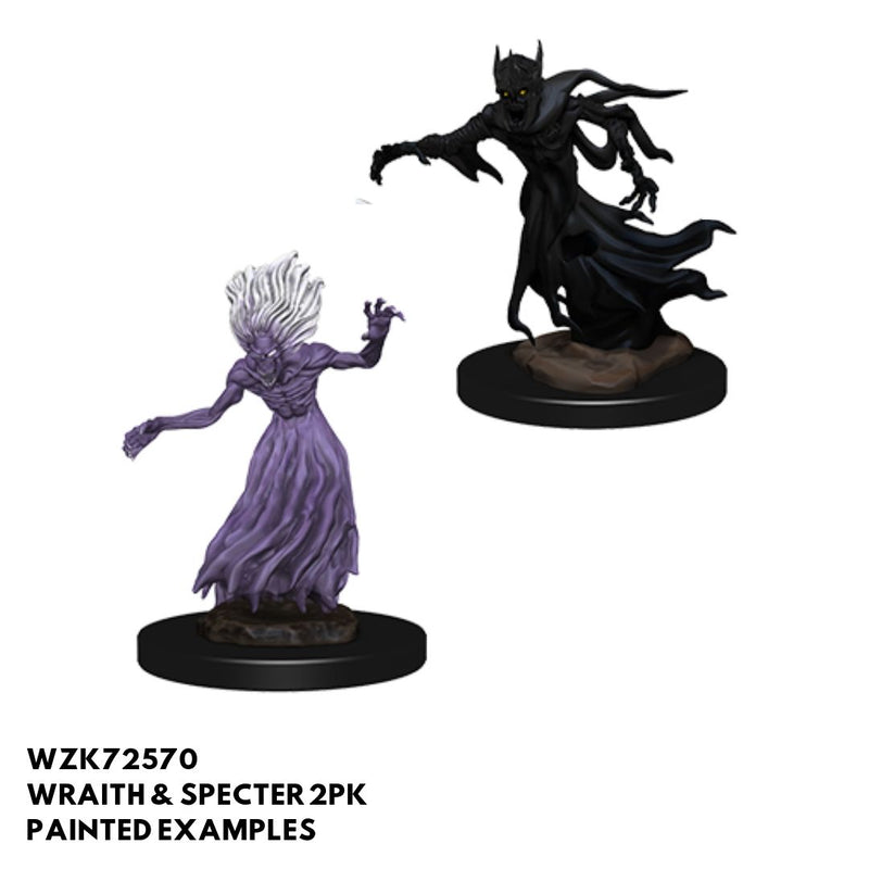 Wraith Specter 2pk Unpainted Plastic Miniatures