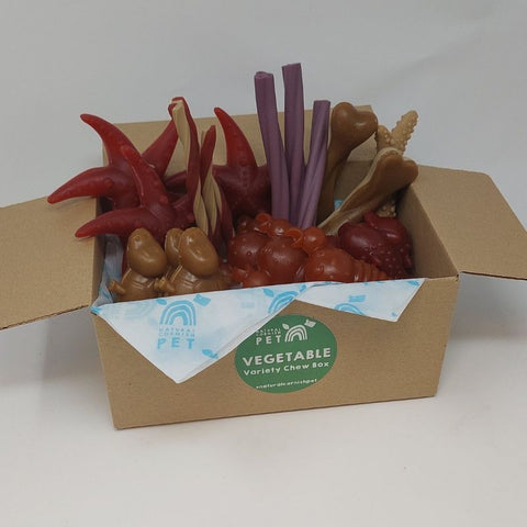 Natural Cornish Pet Vegetable Chew Variety Box