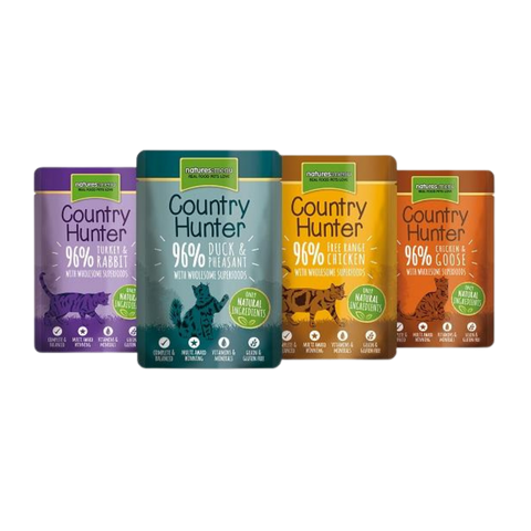 Natures Menu Country Hunter natural wet food for cats.