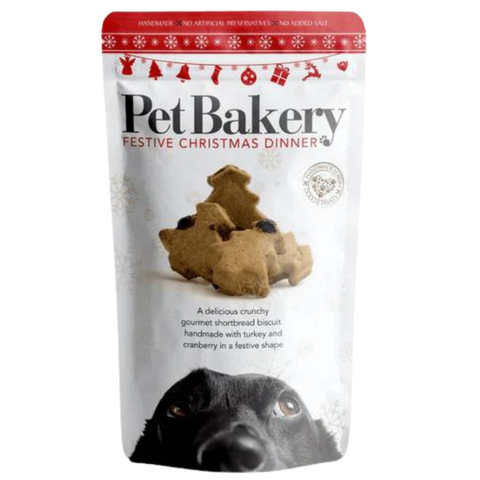 Pet Bakery Festive Christmas Dinner Dog Biscuits